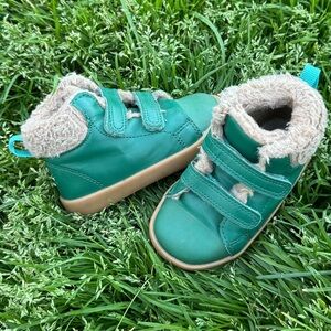 Ten Little Furry High Top Sneakers